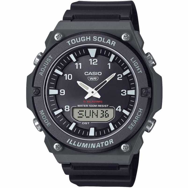 ساعت مچی مردانه کاسیو مدل AQ-S820W-1AV با بند لاستیکی