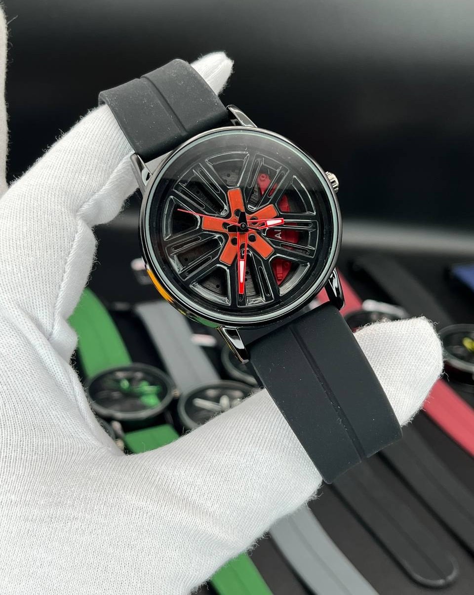 ساعت طرح رینگ متحرک 1404 رینگ قرمز