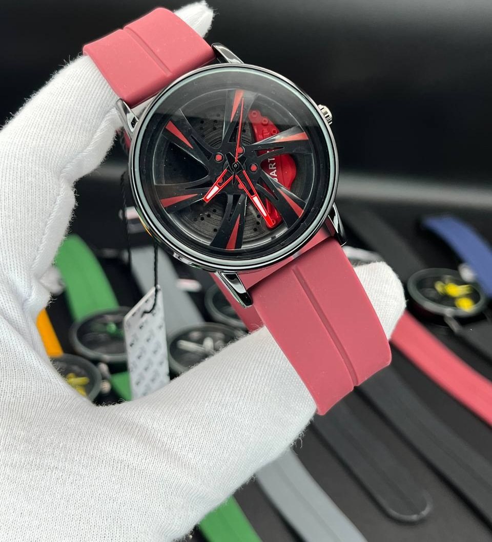 ساعت طرح رینگ متحرک 1404 رینگ قرمز