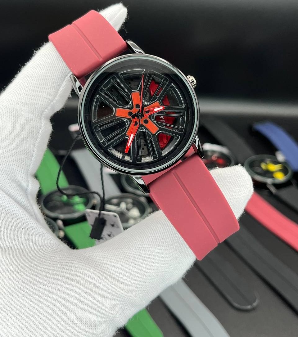 ساعت طرح رینگ متحرک 1404 رینگ قرمز