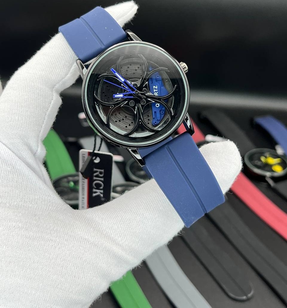 ساعت مچی مدل رینگ متحرک، سال 1404، رینگ آبی