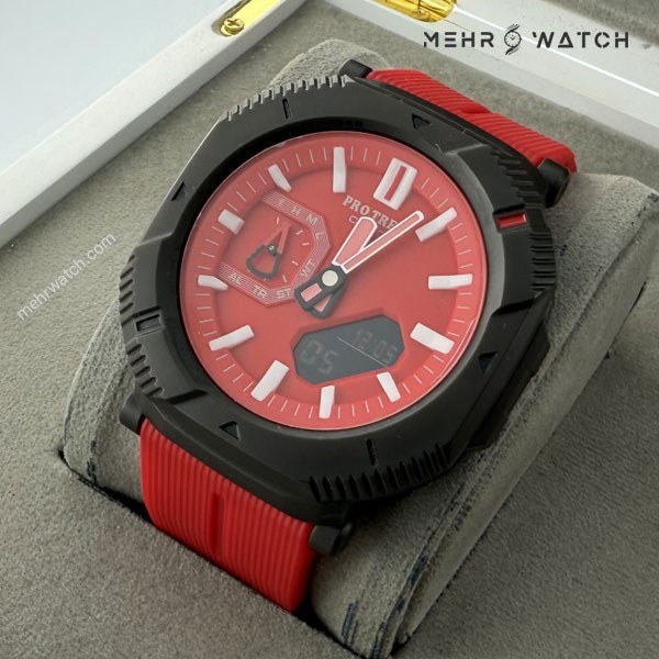 ساعت مچی G-SHOCK قرمز سلیکون