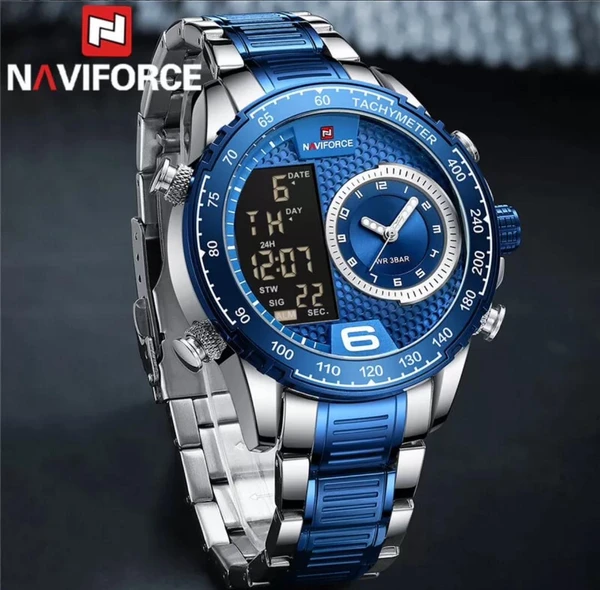 ساعت مچی مردانه برند نیوی فورس NAVIFORCE مدل 9199