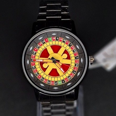 ساعت رینگی طرح میز رولت، مدل چرخشی