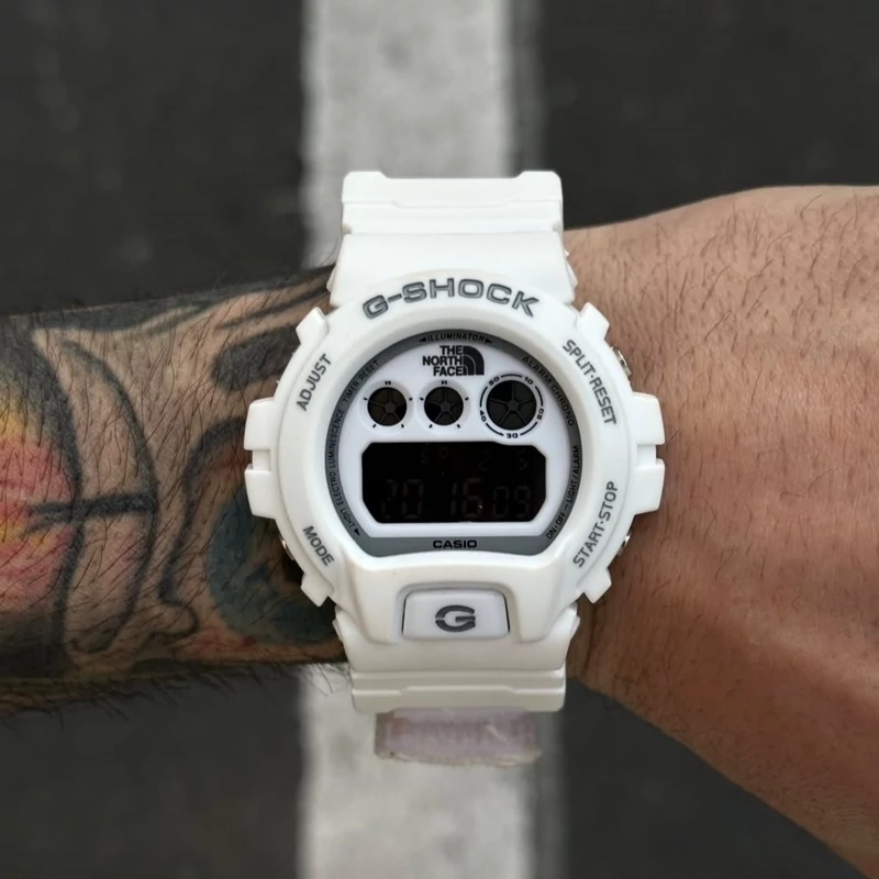 ساعت مچی جی شاک G-Shock DW-6900MS سفید برزنتی (جیشاک GShock)