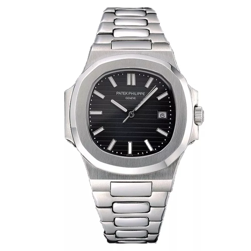 ساعت پتک فیلیپ ناتیلوس صفحه مشکی Patek Philippe NUATILOS