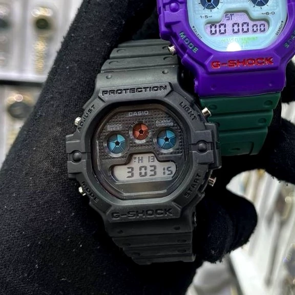 ساعت مچی مردانه کاسیو جیشاک رنگ مشکی مدل DW-5900