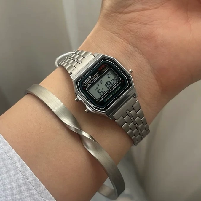ساعت مچی زنانه کاسیو نوستالژی مدل A159WA-N1D CASIO.