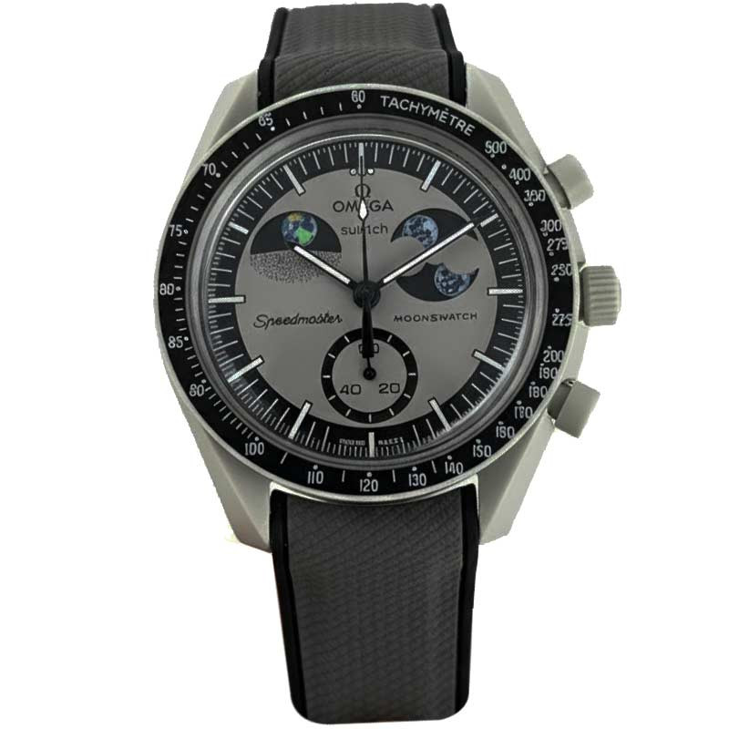 ساعت مچی عقربه‌ای کوارتز مردانه مدل MISSION TO EARTHPHASE Rubber Strap