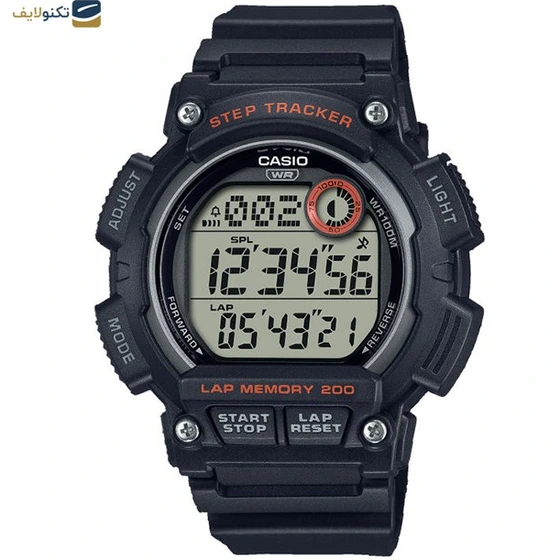 ساعت مچی دیجیتال کاسیو مدل WS-2100H-1AVDF مردانه ضد آب با بند رزین