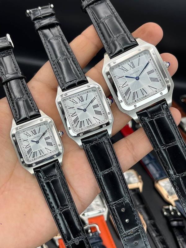 ساعت مچی زنانه کارتیر مدل Cartier Santos 0373C