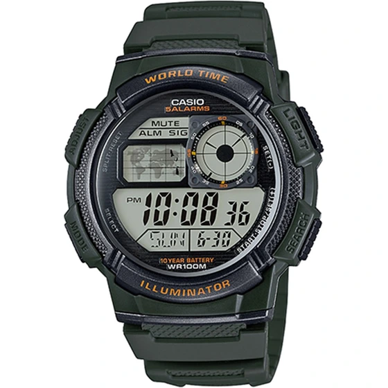 ساعت مچی دیجیتال کاسیو مدل AE-1000W-3A مردانه