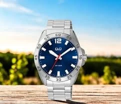 ساعت مچی مردانه کیو اند کیو مدل Q87B-002PY با بند استیل