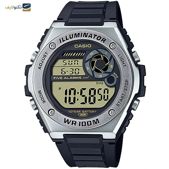 ساعت مچی مردانه کاسیو مدل MWD-100H-1AVDF با بند رزین