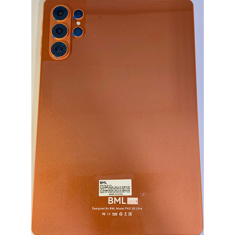 تبلت برند BML مدل PAD 26 Ultra | صفحه نمایش 10 اینچ و رم 4 گیگ و حافظه داخلی 64 گیگ