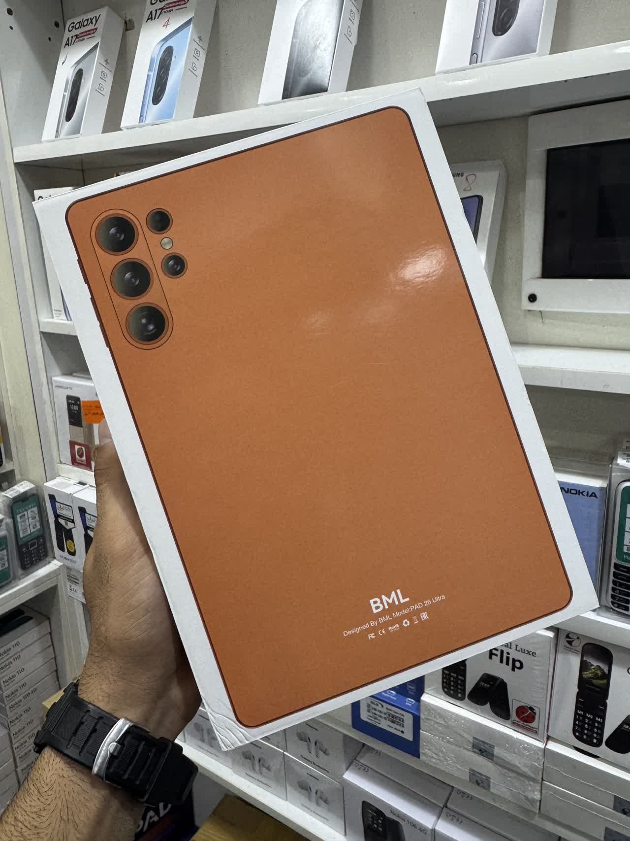 تبلت برند BML مدل PAD 26 Ultra | صفحه نمایش 10 اینچ و رم 4 گیگ و حافظه داخلی 64 گیگ