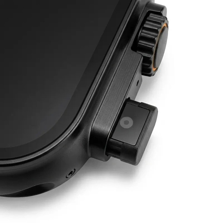 ساعت هوشمند JSYES مدل MS33 ULTRA با نمایشگر سوپر آمولد و بدنه تیتانیوم