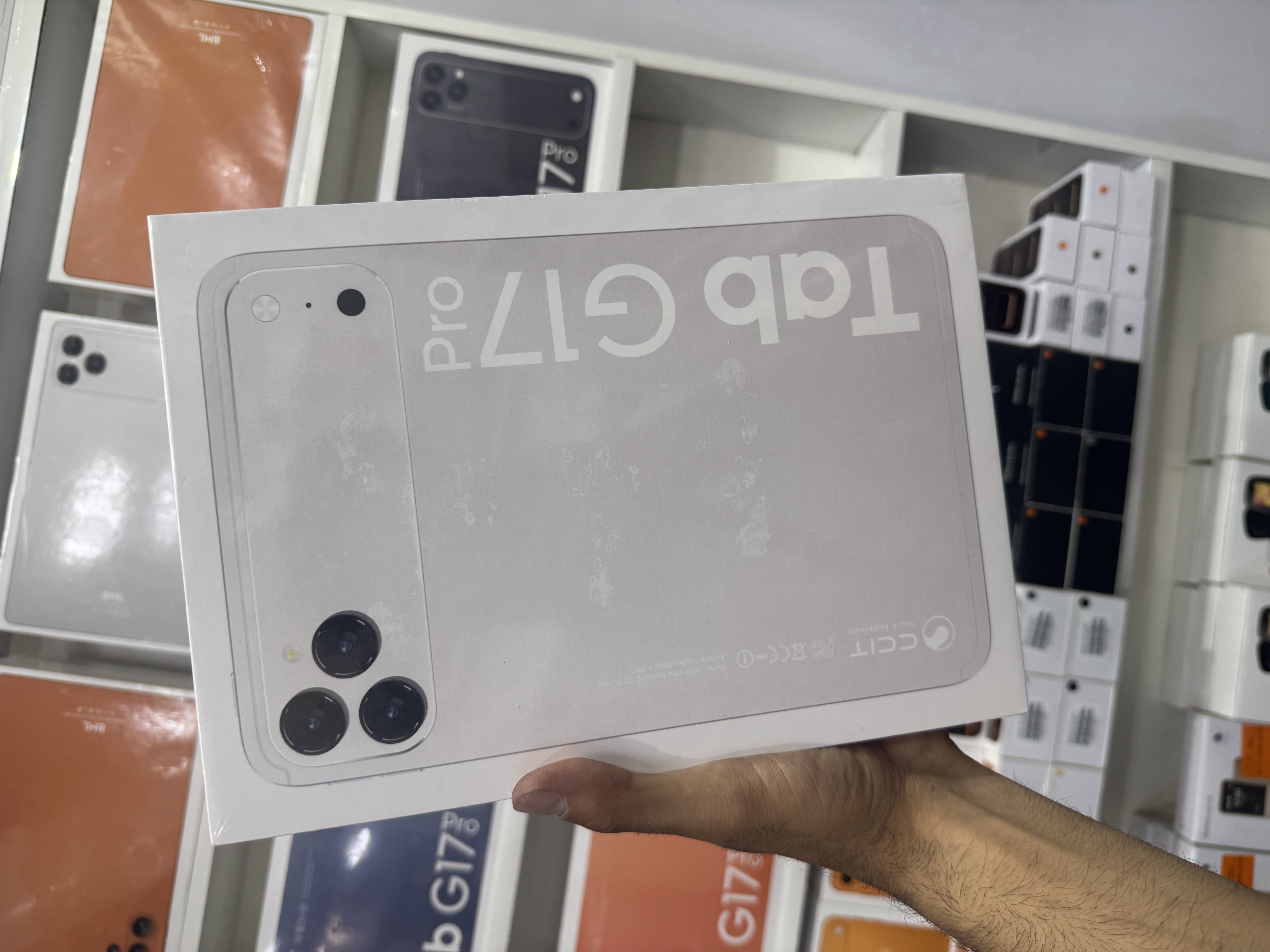 تبلت سی سی آی تی مدل Tab G17 Pro ظرفیت ۶۴ گیگابایت و رام 4 همراه ایرپاد کیبورد موس و ...